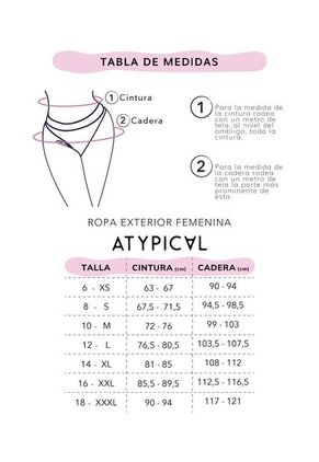 Jean Mujer Negro Atypical 107110