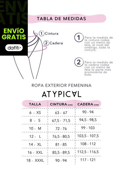 Jean Mujer Azul Atypical 100401