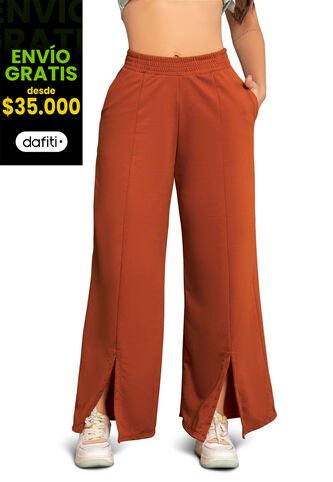 Pantalón Mujer Naranja Atypical 89574 Atypical