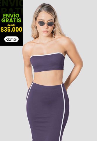 Conjunto Mujer Vino Atypical 102184 Atypical