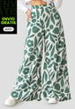 Pantalón Mujer Verde Atypical 100125 de Atypical