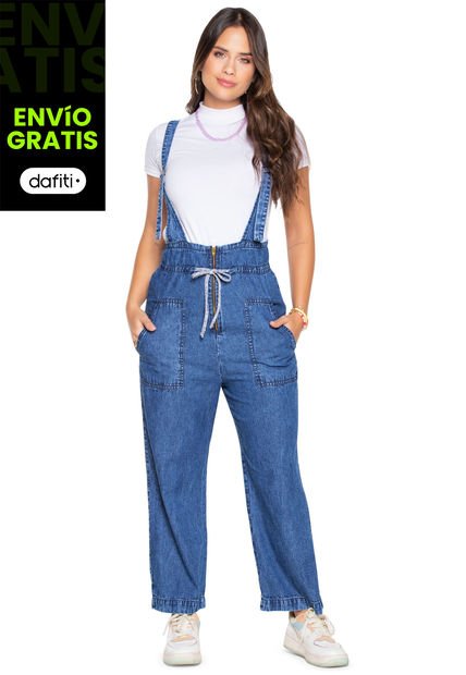 Overall Largo Mujer Azul Atypical 89116