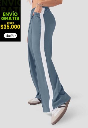 Pantalón Mujer Azul Indigo Atypical 111189