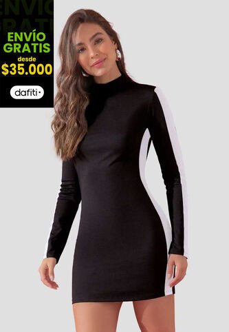 Vestido Mujer Negro Atypical 111391 Atypical