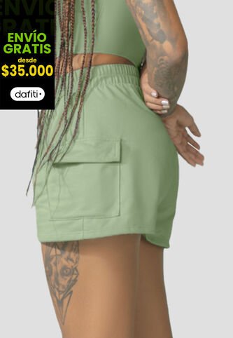 Short Mujer Verde Matcha Atypical 110160 Atypical