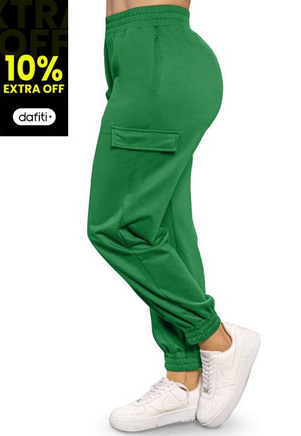 Imagen de Jogger Mujer Verde Atypical 6999 por Atypical