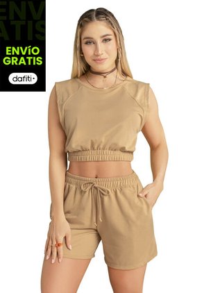 Conjunto Mujer Caramelo Atypical 34764