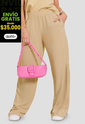 Pantalón Mujer Caramelo Atypical 106866