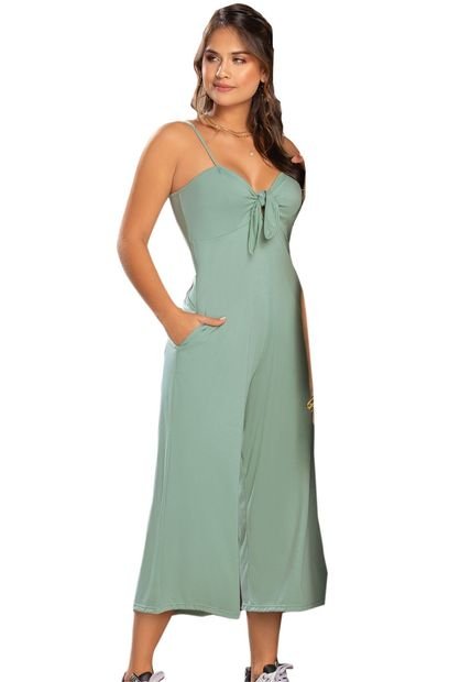 Enterizo Largo Para Mujer Verde Oliva Atypical