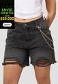 Short Mujer Negro Atypical 105380 de Atypical