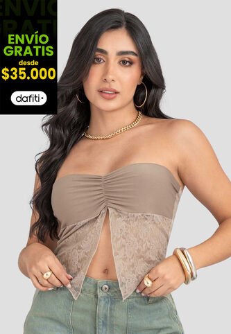 Blusa Mujer Café Pardo Atypical 105478 Atypical