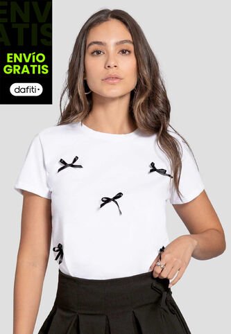 Camiseta Mujer Blanco Atypical 111945 Atypical