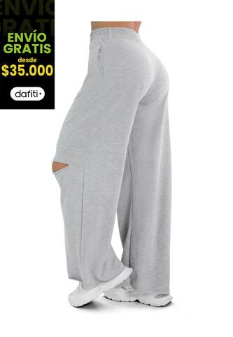 Jogger Mujer Gris Atypical 90651 Atypical