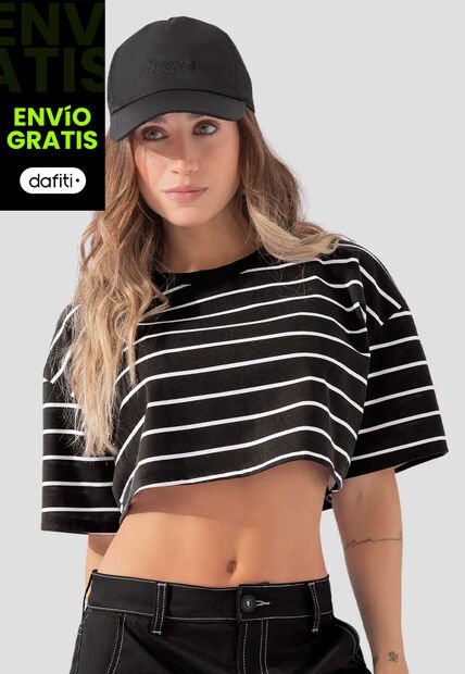 Camiseta Paq X2 Mujer Multicolor Atypical 111180