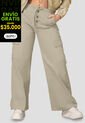 Pantalón Mujer Beige Atypical 104897 de Atypical