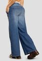 Jean Mujer Azul Oscuro Atypical 114461 de Atypical