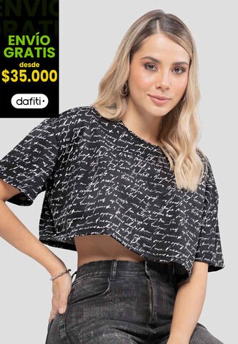 Camiseta Mujer Estampado Atypical 112895 Atypical