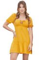 Vestido ATYPICAL 83281 Mostaza de Atypical
