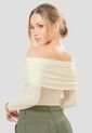 Blusa Mujer Crema Atypical 113172 de Atypical