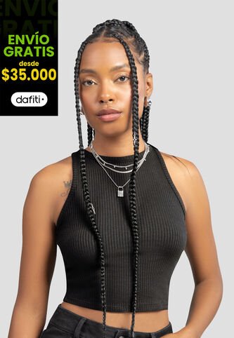 Camiseta Paq X2 Mujer Multicolor Atypical 106855 Atypical