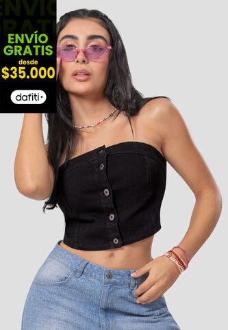 Blusa Mujer Negro Atypical 104896 Atypical