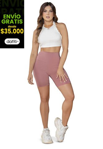 Ciclista Mujer Palo De Rosa Atypical 89141 Atypical