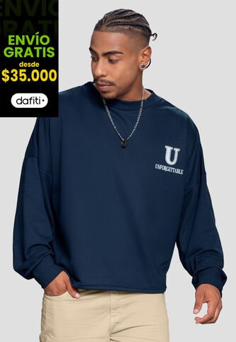 Camibuzo Hombre Azul Atypical 104418 Atypical