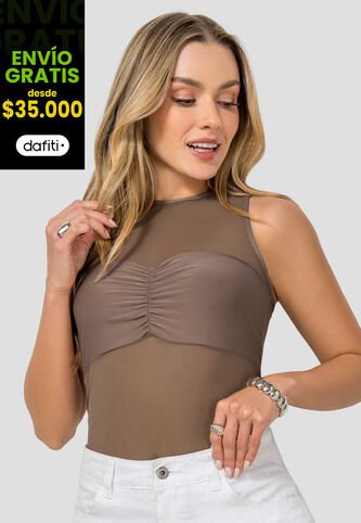 Blusa Mujer Chocolate Atypical 113973 Atypical