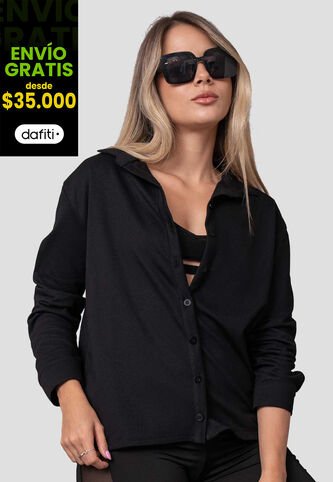 Camisa Mujer Negro Atypical 113803 Atypical