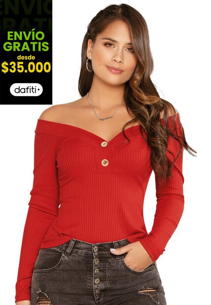 Blusa Juvenil Rojo Atypical 79000