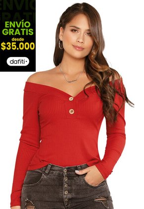 Blusa Juvenil Rojo Atypical 79000