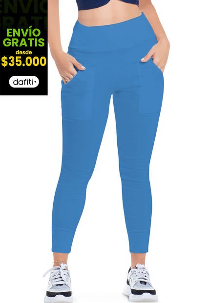 Jogger Mujer Azul Atypical 2247