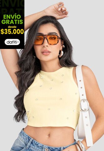 Blusa Mujer Crema Atypical 107855 Atypical