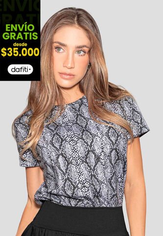 Camiseta Mujer Estampado Atypical 113975 Atypical