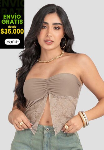 Blusa Mujer Café Pardo Atypical 105478 Atypical