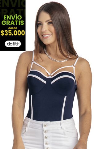 Body Mujer Azul Atypical 92448 Atypical