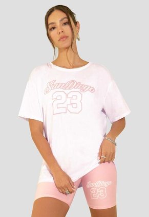 Conjunto Mujer Rosa Polvo Atypical 5887