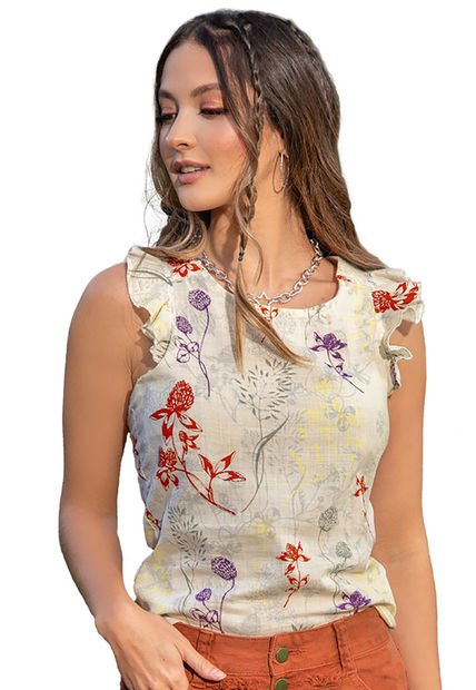 Blusa Estampado Atypical 88367