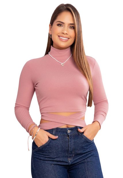 Blusa Mujer Rosa Atypical 78627