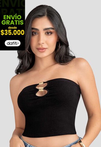 Blusa Mujer Negro Atypical 110161 Atypical