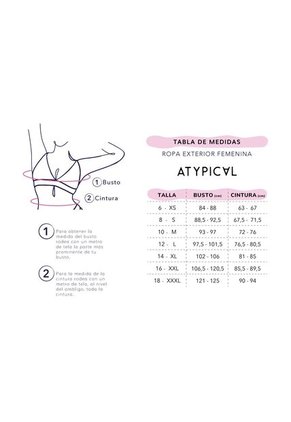 Camiseta Mujer Rosa Atypical 90652