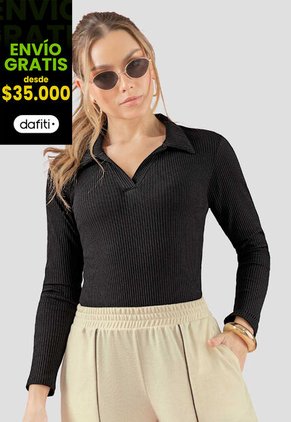 Body Mujer Negro Atypical 111041