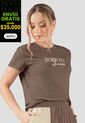 Camiseta Mujer Chocolate Atypical 113169 de Atypical
