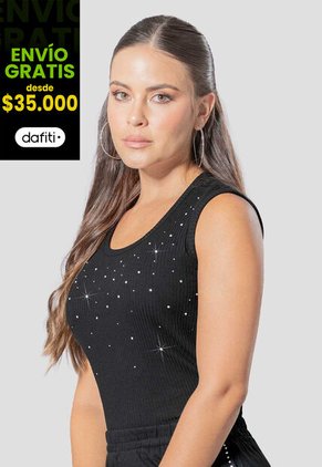 Blusa Mujer Negro Atypical 112831