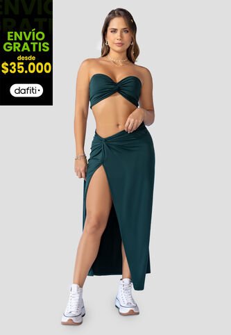 Conjunto Mujer Verde Botella Atypical 100672 Atypical