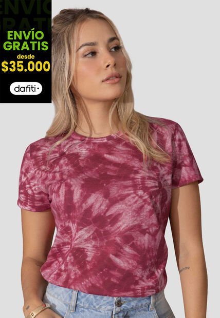 Camiseta Mujer Estampado Atypical 112619