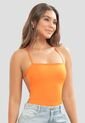 Body Mujer Naranja Atypical 105693 de Atypical