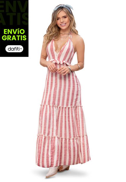 Vestido Mujer Multicolor Atypical 82991