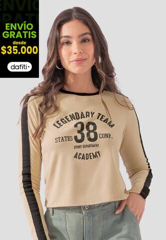 Camibuzo Mujer Latte Atypical 111186 Atypical