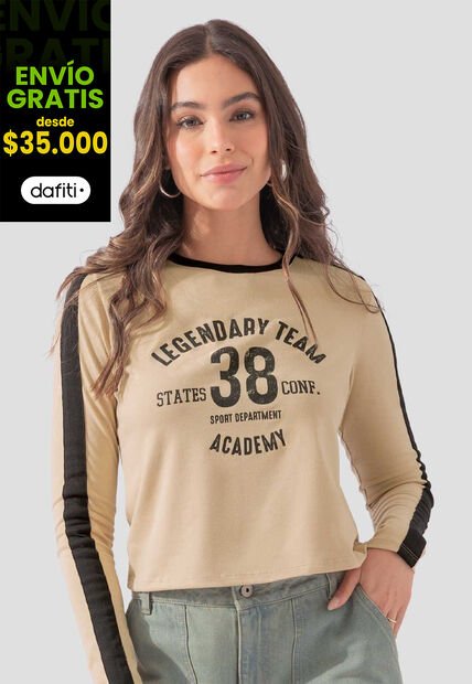 Camibuzo Mujer Latte Atypical 111186